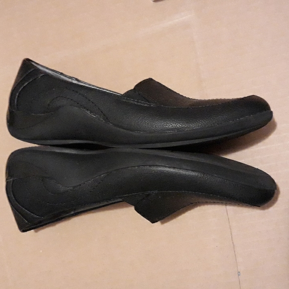 Life Stride Simply Comfort Loafers Size 6.5 Flats Black Genuine Leather NWOT - Picture 11 of 15